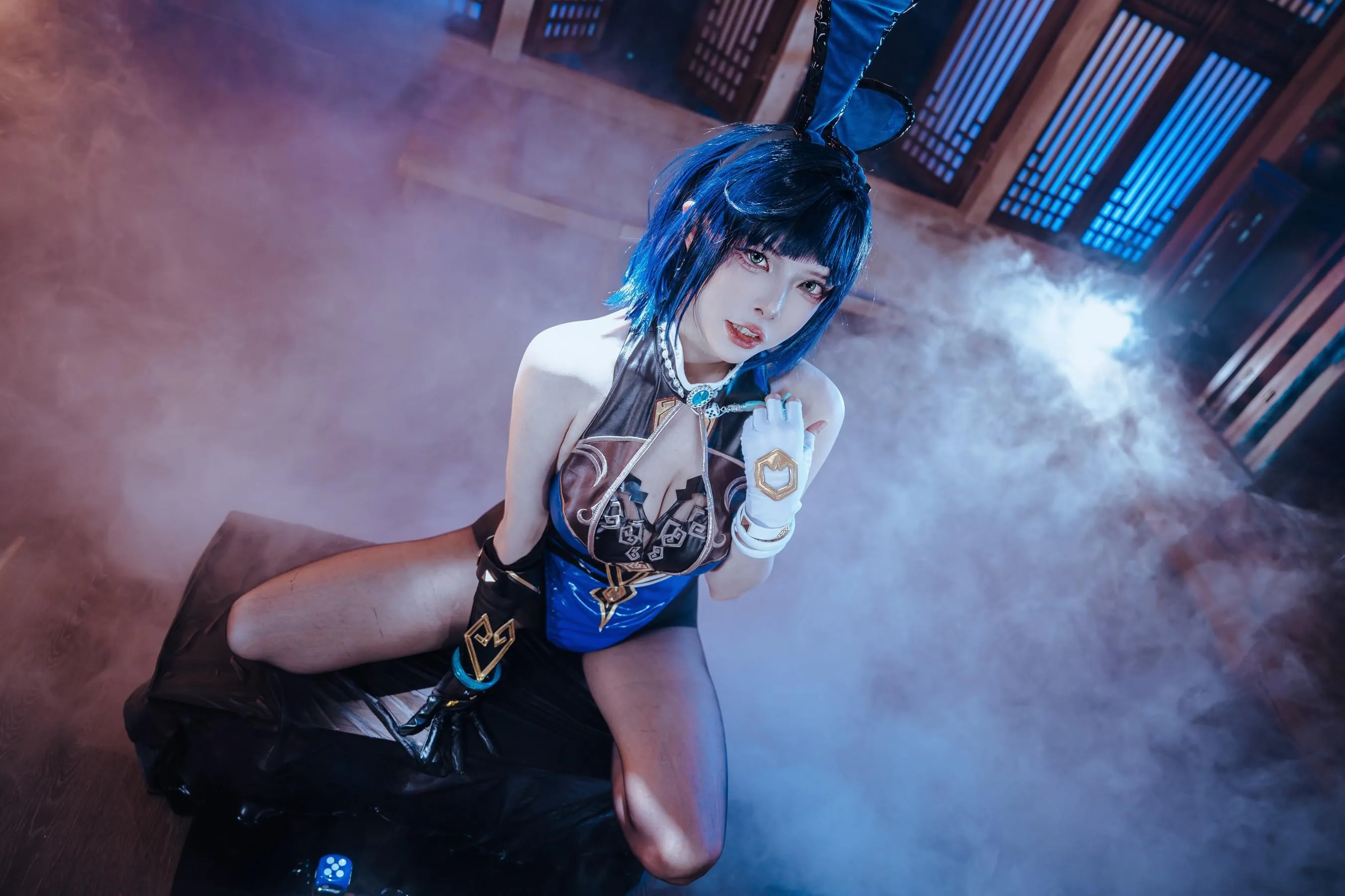 秋和柯基 – NO.110 夜兰 兔女郎 [46P]插图5